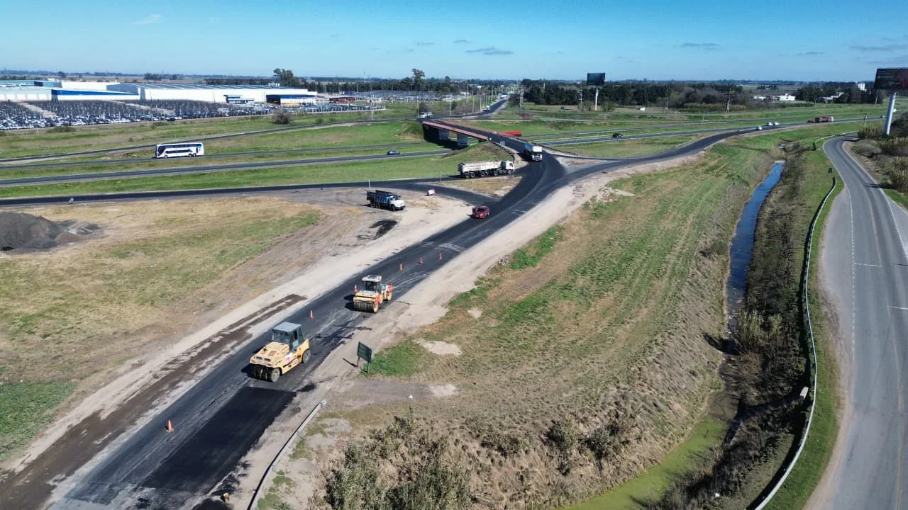 Obras de recuperación de la Ruta A012