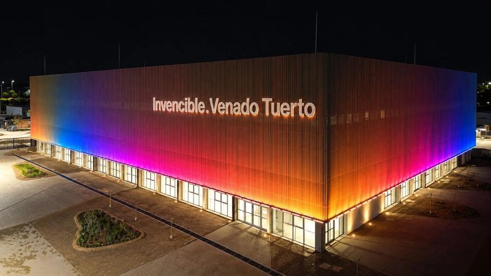 Proyecto del futuro estadio multipropósito de Venado Tuerto