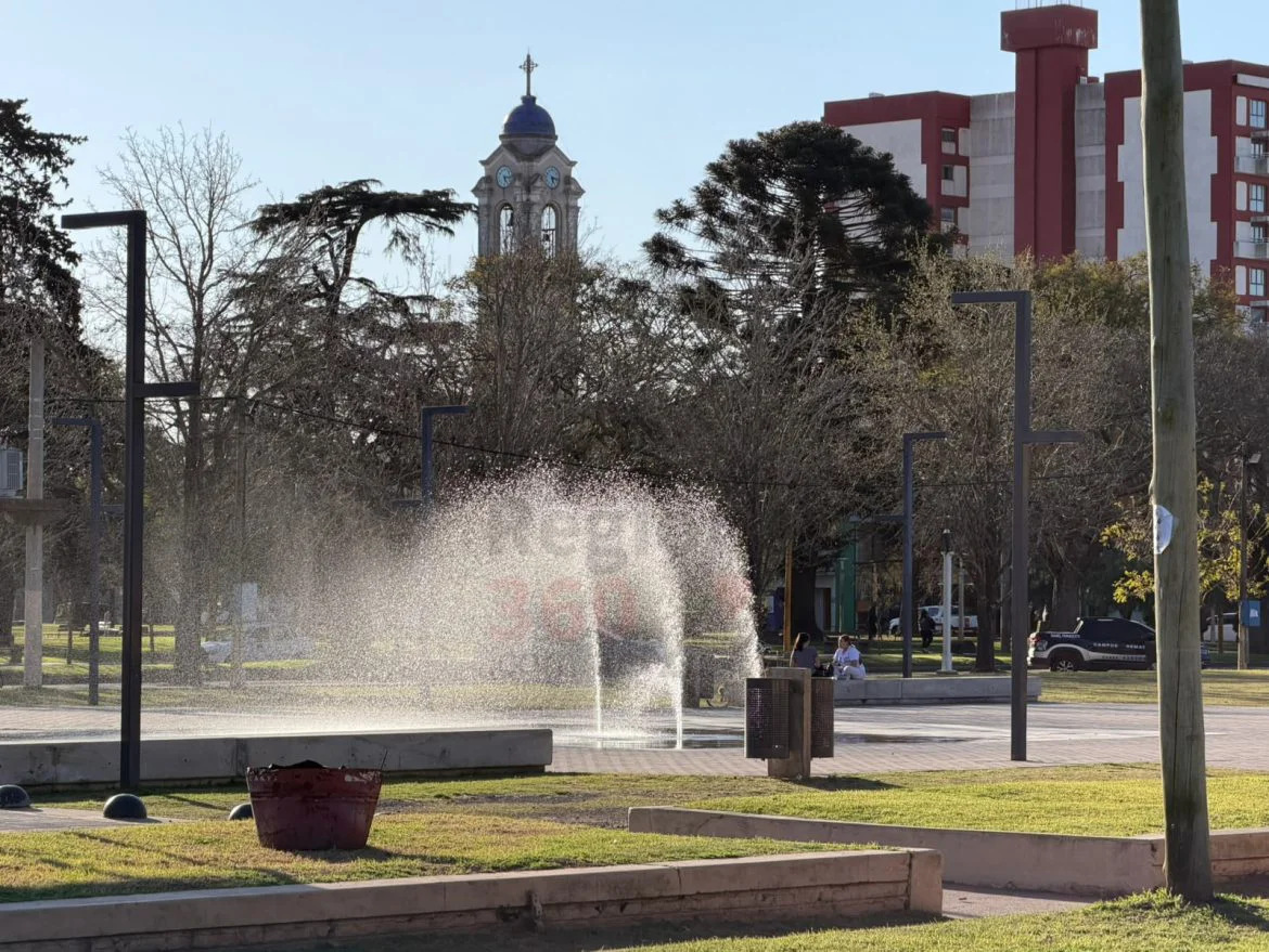 Tarde soleada luego de una mañana fría en el sur santafesino