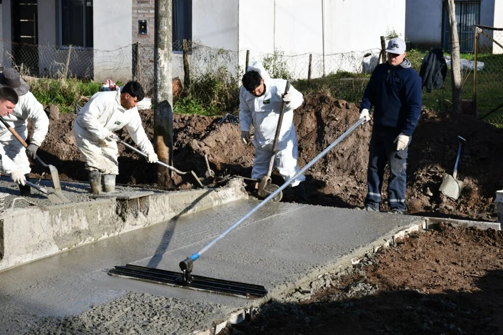 Pavimentación en barrio Gutiérrez