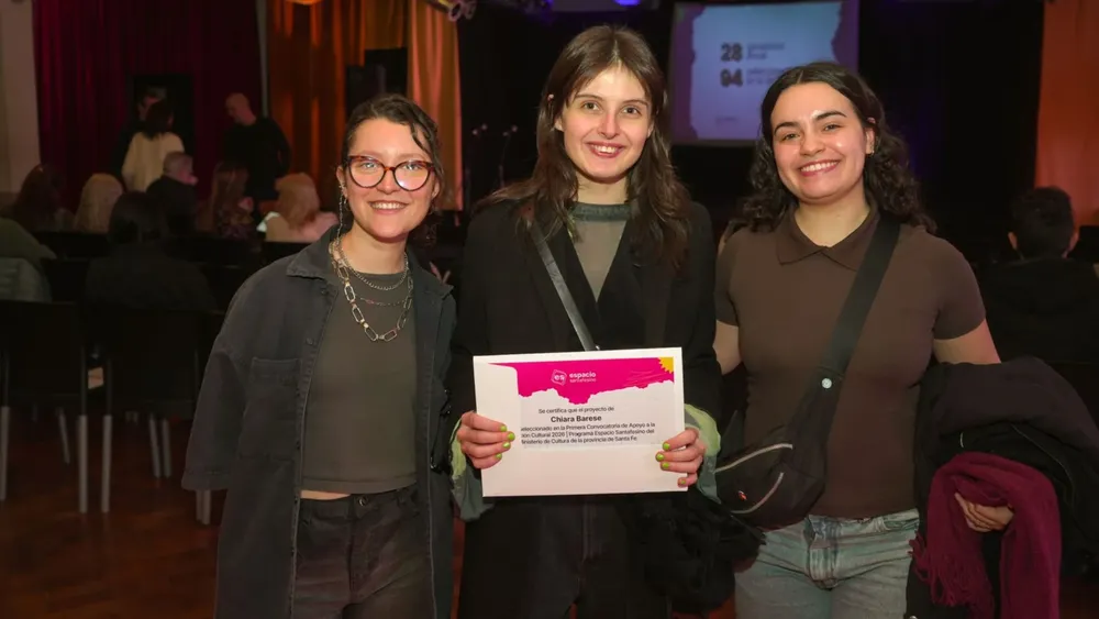 Presentación de los proyectos seleccionados por el programa cultural Espacio Santafesino.