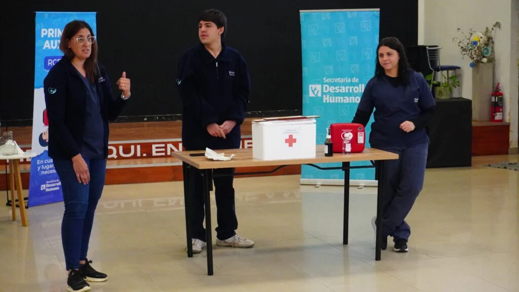 Capacitación de primeros auxilios en Venado Tuerto