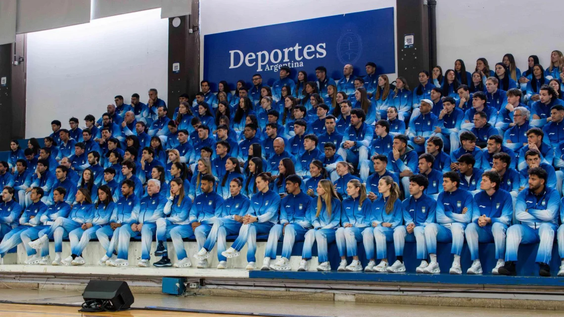 Presentación de la delegación argentina para los Juegos Suramericanos Santa Fe 2026.