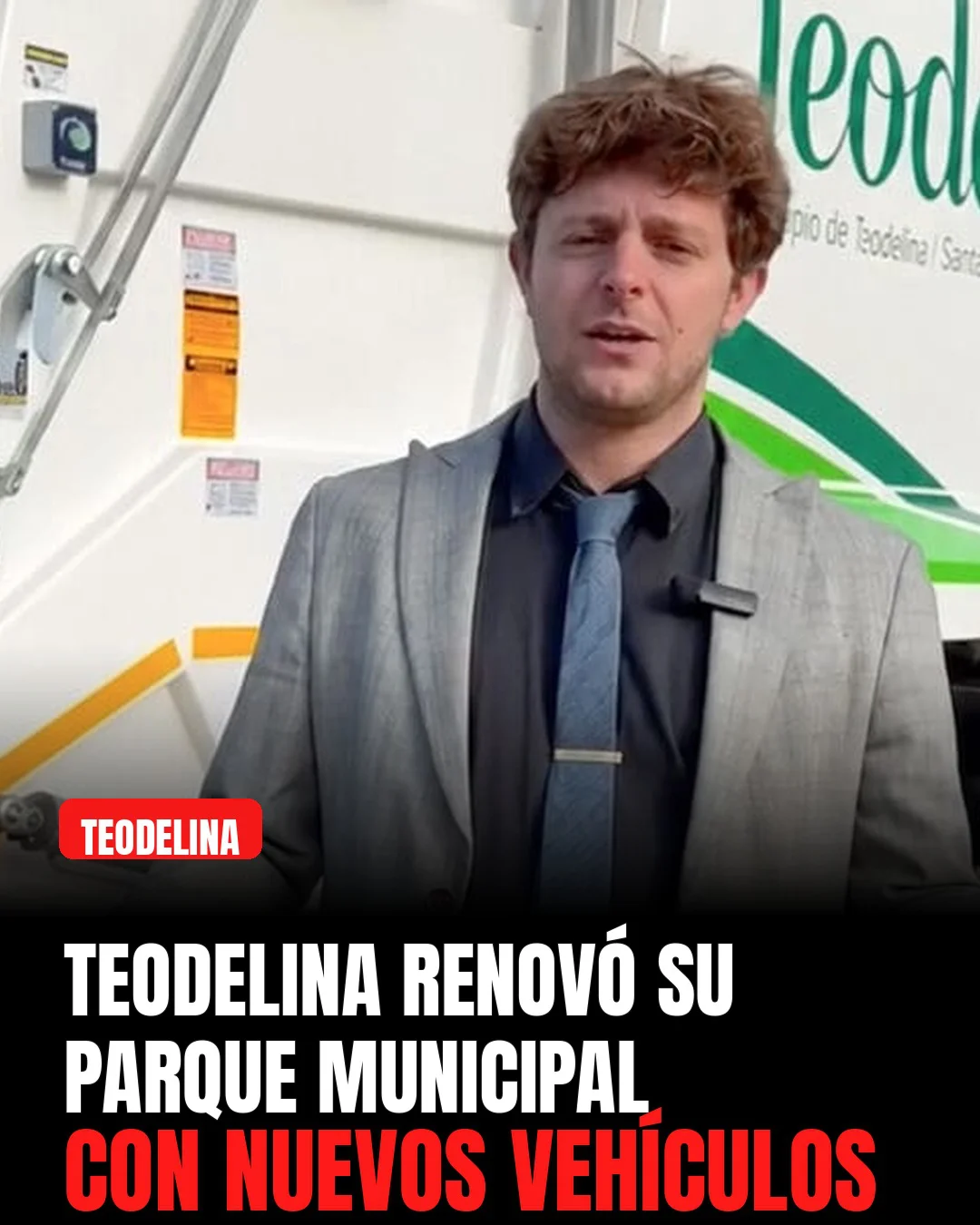 Nuevos vehículos municipales de Teodelina